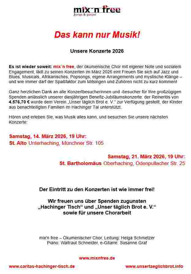 Konzert ZGHO Mai 2019