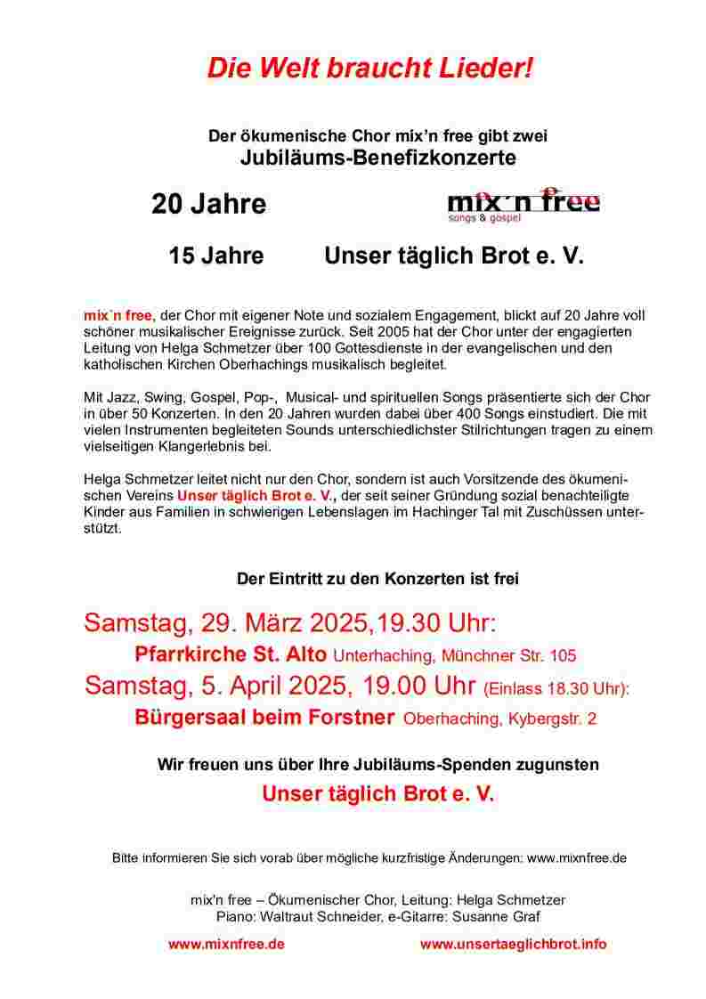 Konzert ZGHO Mai 2019