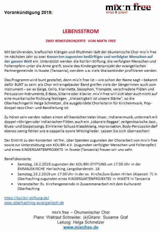 Konzert ZGHO Februar 2019