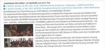 der Chor MIX'N FREE