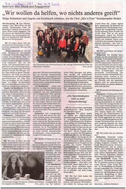der Chor MIX'N FREE